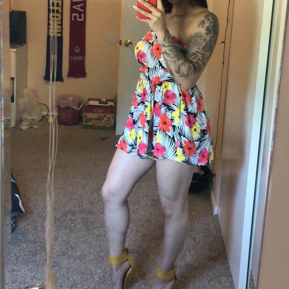 Flowery romper